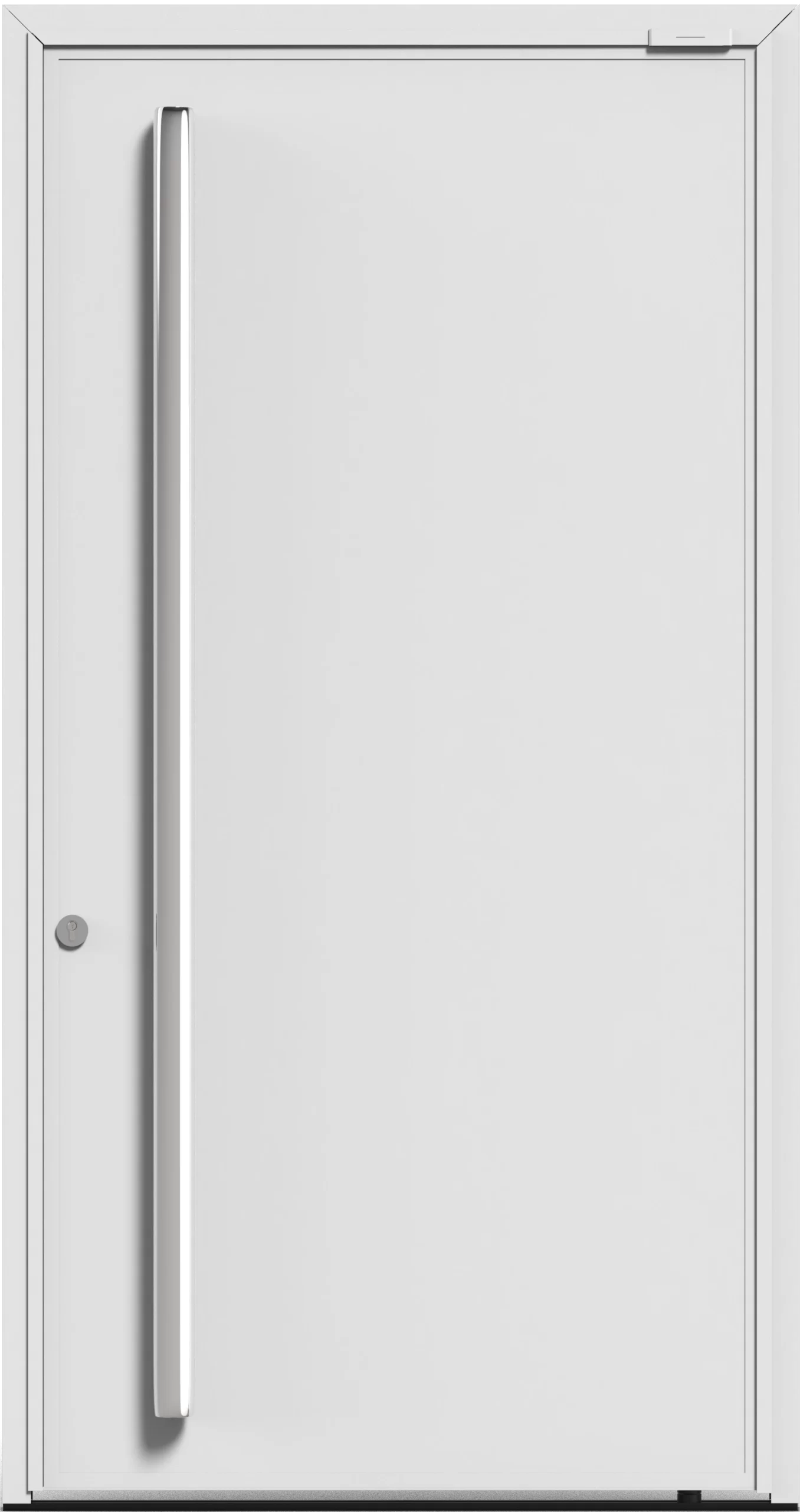 Puerta lisa blanca