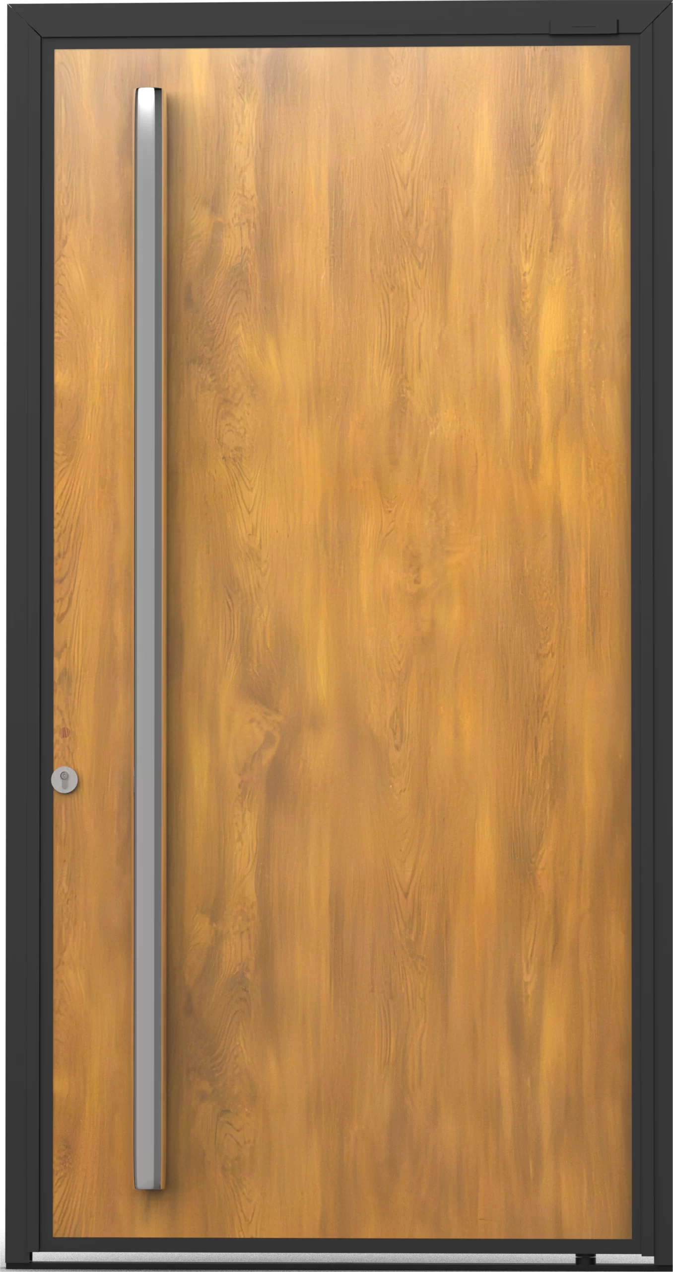 Puerta lisa color roble