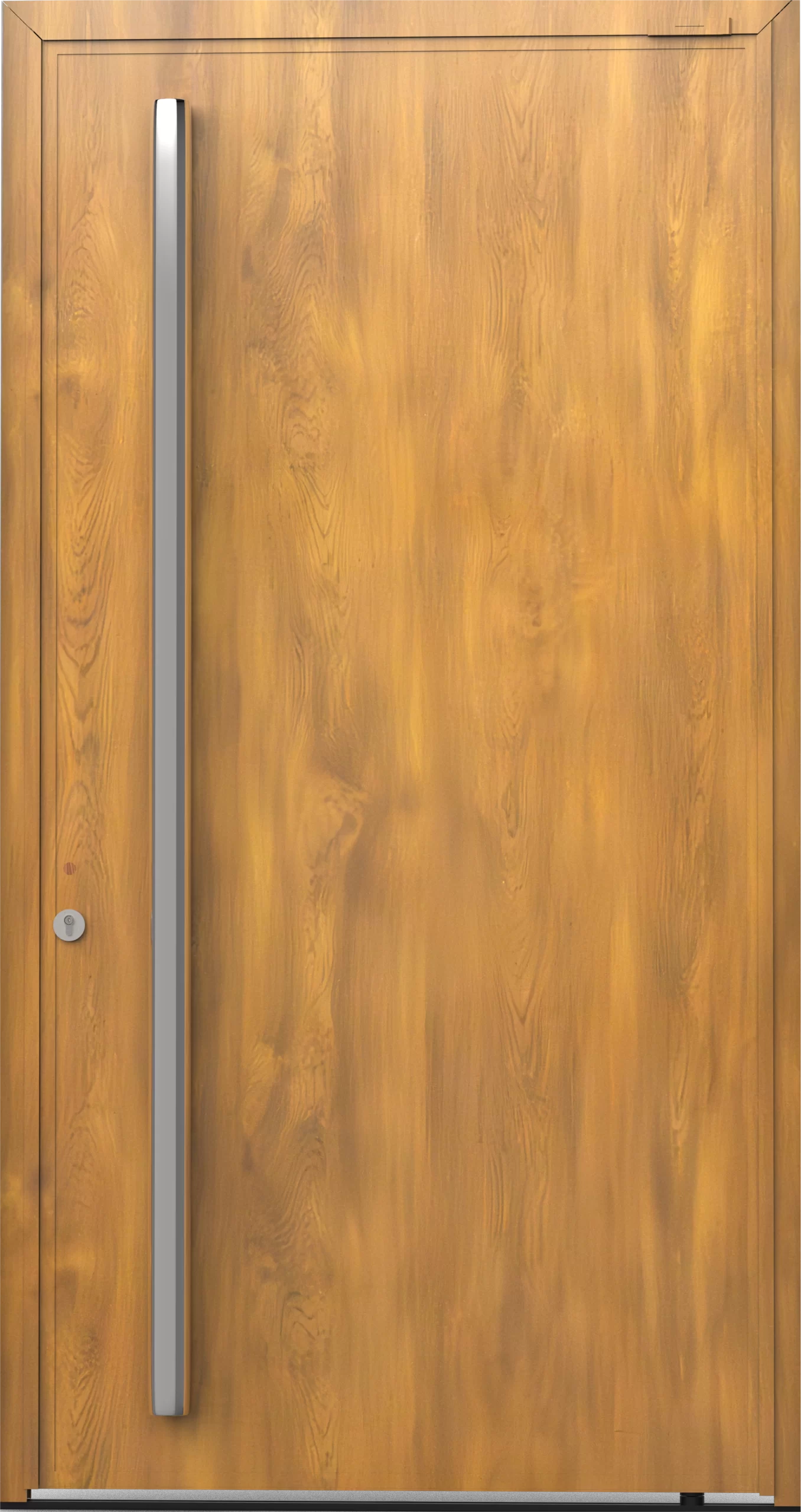Puerta lisa color roble