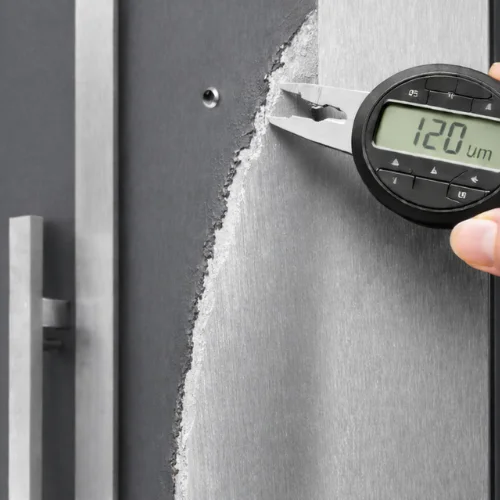 Fragmento de Sistema de pintura de alto espesor